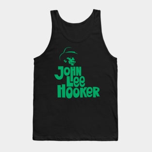 John Lee Hooker Handsketched Logo Shirt - Vintage Blues Style Tank Top